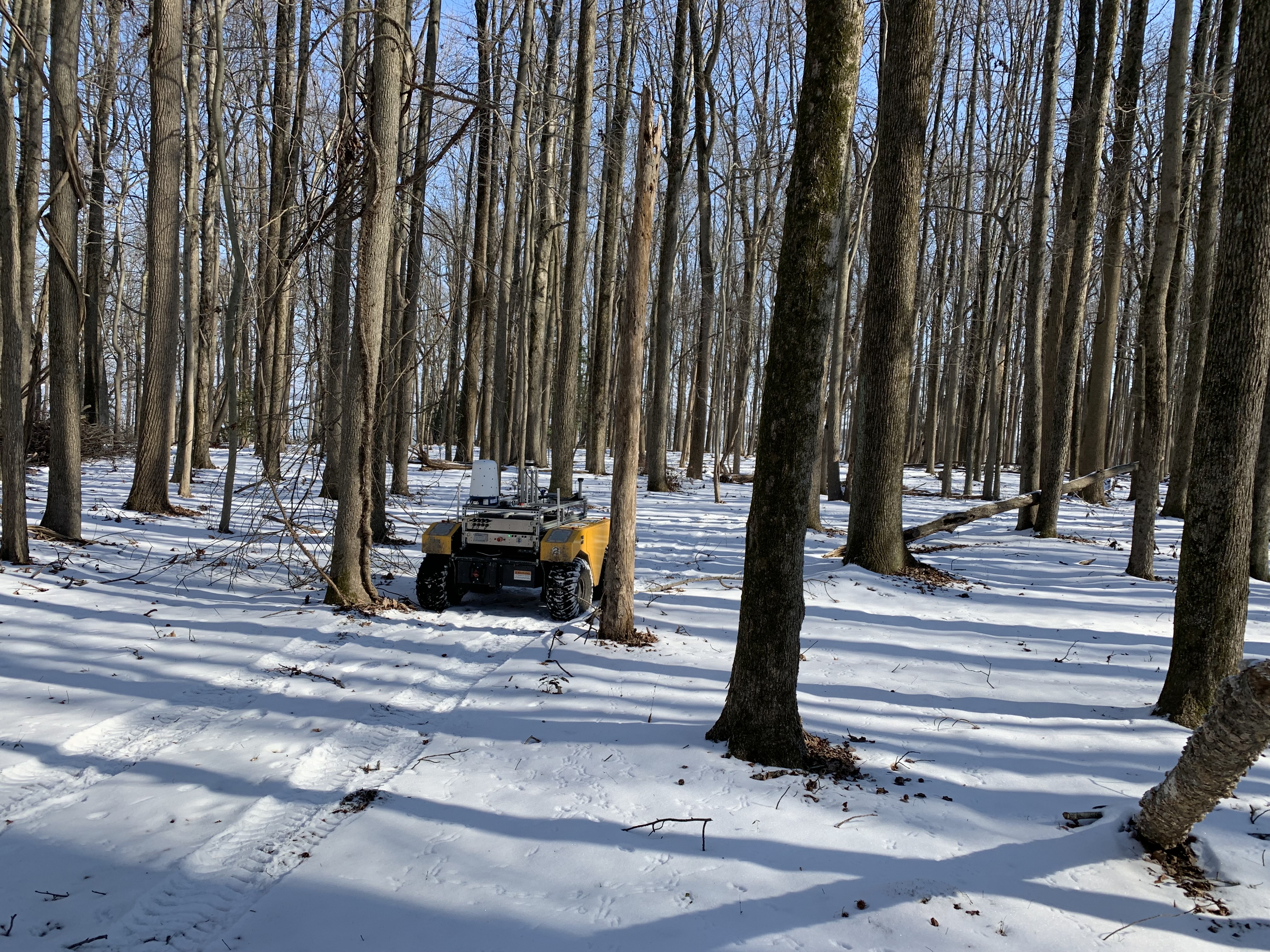 Warthog platform in the field